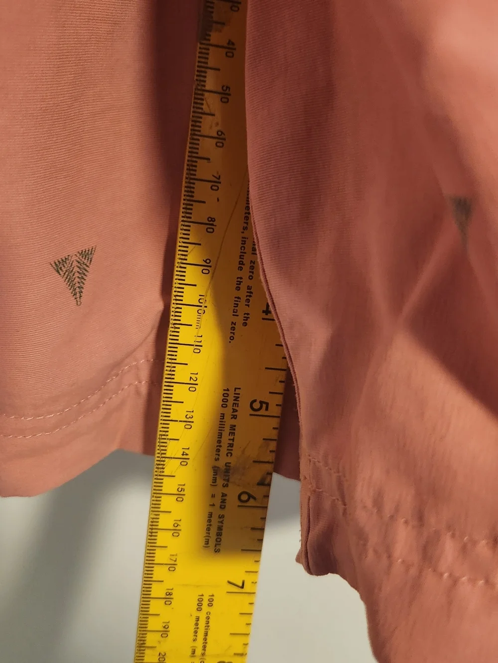The North Face Printed Class V‎ Pull-On Shorts Men S Pink Topo Print Like New